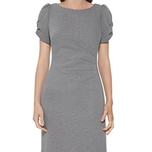 Karl Lagerfeld Paris Heathered Sheath Dress